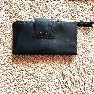 Fossil black Pebble Grain BiFold Wallet